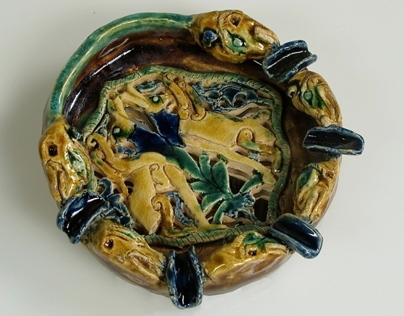 Ornamental Ceramic Ash Tray