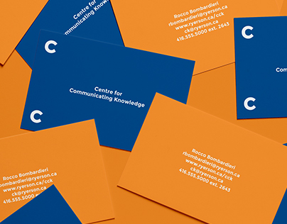 Centre For Communicating Knowledge | Identity & Brand