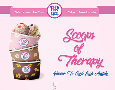 Baskin Robbins "Scoops of Therapy" Campaign