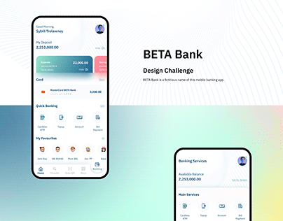 Project thumbnail - BETA Mobile Banking App
