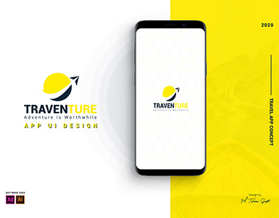 TRAVENTURE Travel App Design