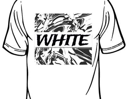 Simple White T-Shirt Design