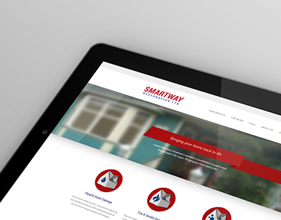 Smartway Restoration Website Redesign