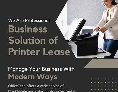 Professional Printer Lease in Vaughan - OfficeTech