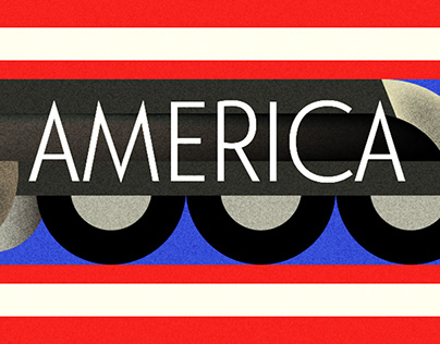 Banner Design USA - 20th Century