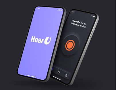 HearU — Mobile App Design