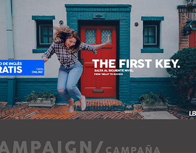Campaña "The first key."