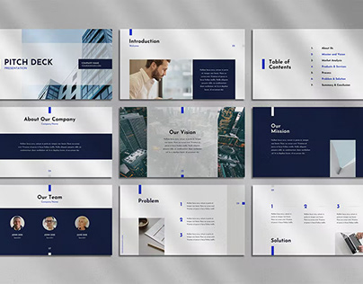 FREE Pitch Deck PowerPoint Presentation Template