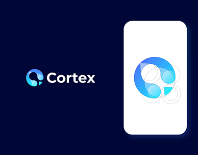 Cortex Logo Design | App Icon | Modern Logo | Rocket
