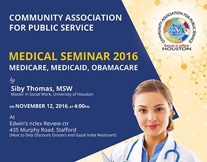 Medical Seminar Flyer