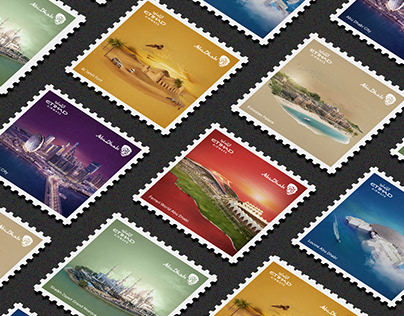 Visit Abu Dhabi - Postage Stamps