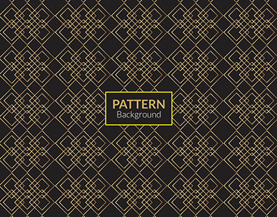 Luxury geometric golden square pattern background
