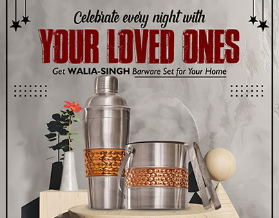 Get Walia-Singh Barware Set for Your Home