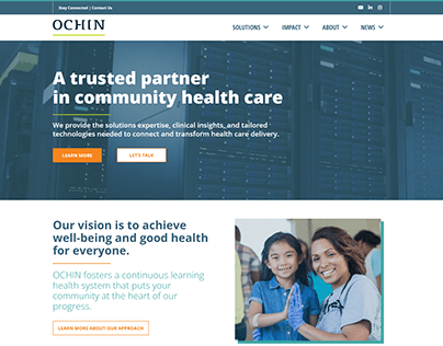 Healthcare Service Website Redesign