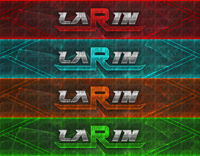 Larin Youtube Banner ve Logo Tasarımı