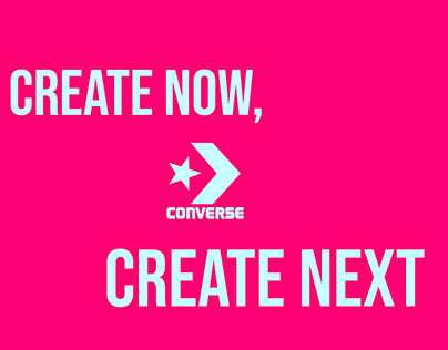 Create now, create next - Coverse