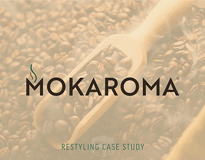 Project thumbnail - Mokaroma restyling logo