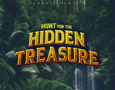 Project thumbnail - Hunt For The Hidden Treasure | My Own Movie Posters