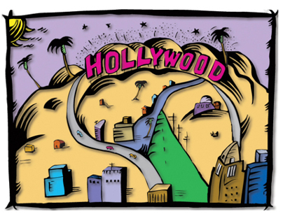 Hollywood illustration