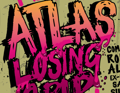 ATLAS LOSING GRIP I poster