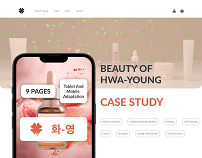 Project thumbnail - Beauty of Hwa-Young. Case Study