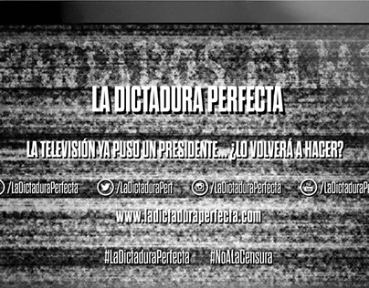 PRESSBOOK PARA LA PELÍCULA "LA DICTADURA PERFECTA"