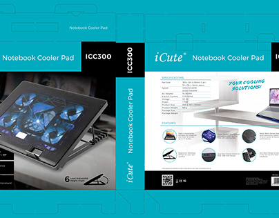 Packaging Concept - Notebook Cooler Pad