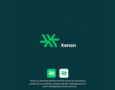 Combination Mark Logo - Xenon