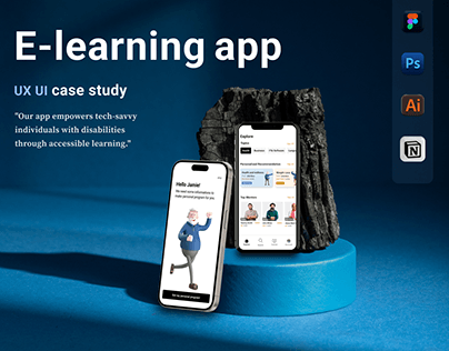 E-learning app UI/UX