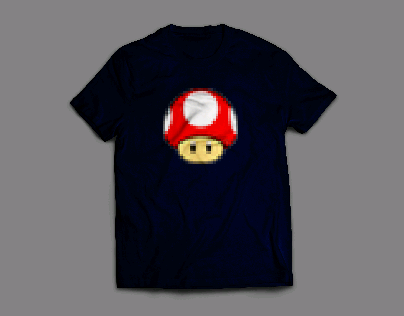T-shirt
'Mushroom Pixel PSNDY'