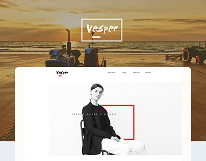 VESPER - Portfolio Web Responsive Template