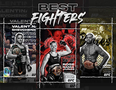 Posters UFC Fighters