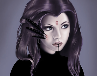Raven - Digital illustration