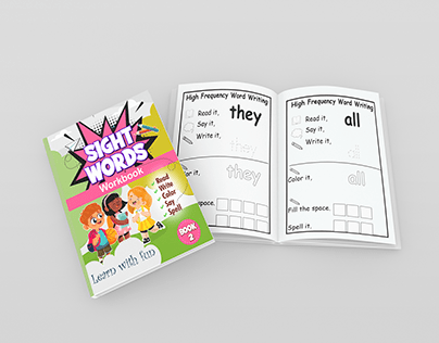 sight words activity book for kids