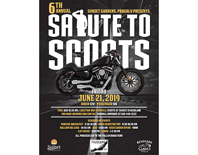 Salute To Scoots Promotional Flyer