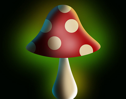Mushroom Digital Art