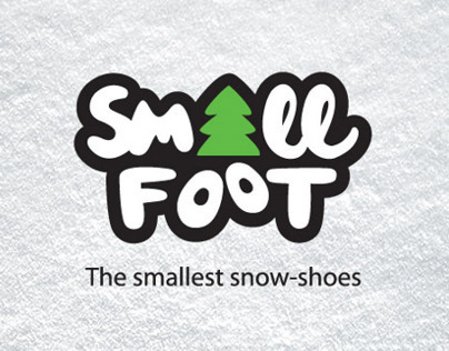 Naming & Logo Design: Small Foot Snowshoes