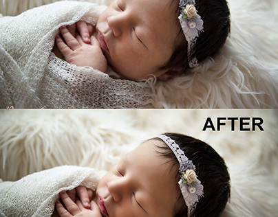 baby photo retouching