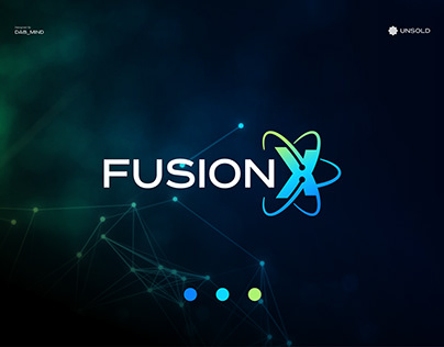 Fusion X Lettermark Logo