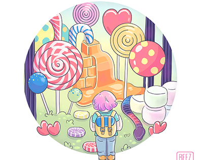 Candy forest