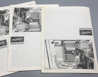 Dischord Records 1st printed catalog (1993)