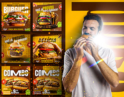 Black Sheep Hamburgueria - Social Media on Behance