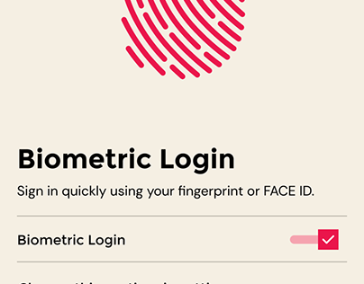 Biometric Authentication Design