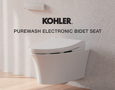 Purewash Electronic Bidet Seat commercial produced