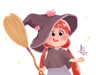 Lovely little witch