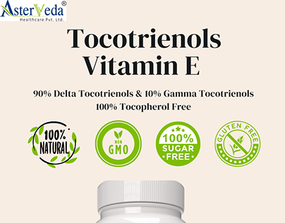 Tocotrienol Vitamin E Supplements | Softgel Capsules
