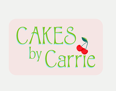 Cakes By Carrie Logo Creation