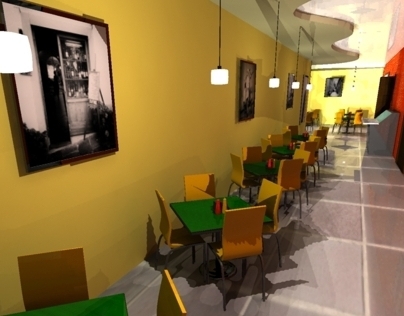 Restaurante 3D