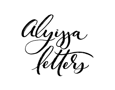 Alyissa Letters Branding