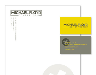 Michael Floyd Construction branding